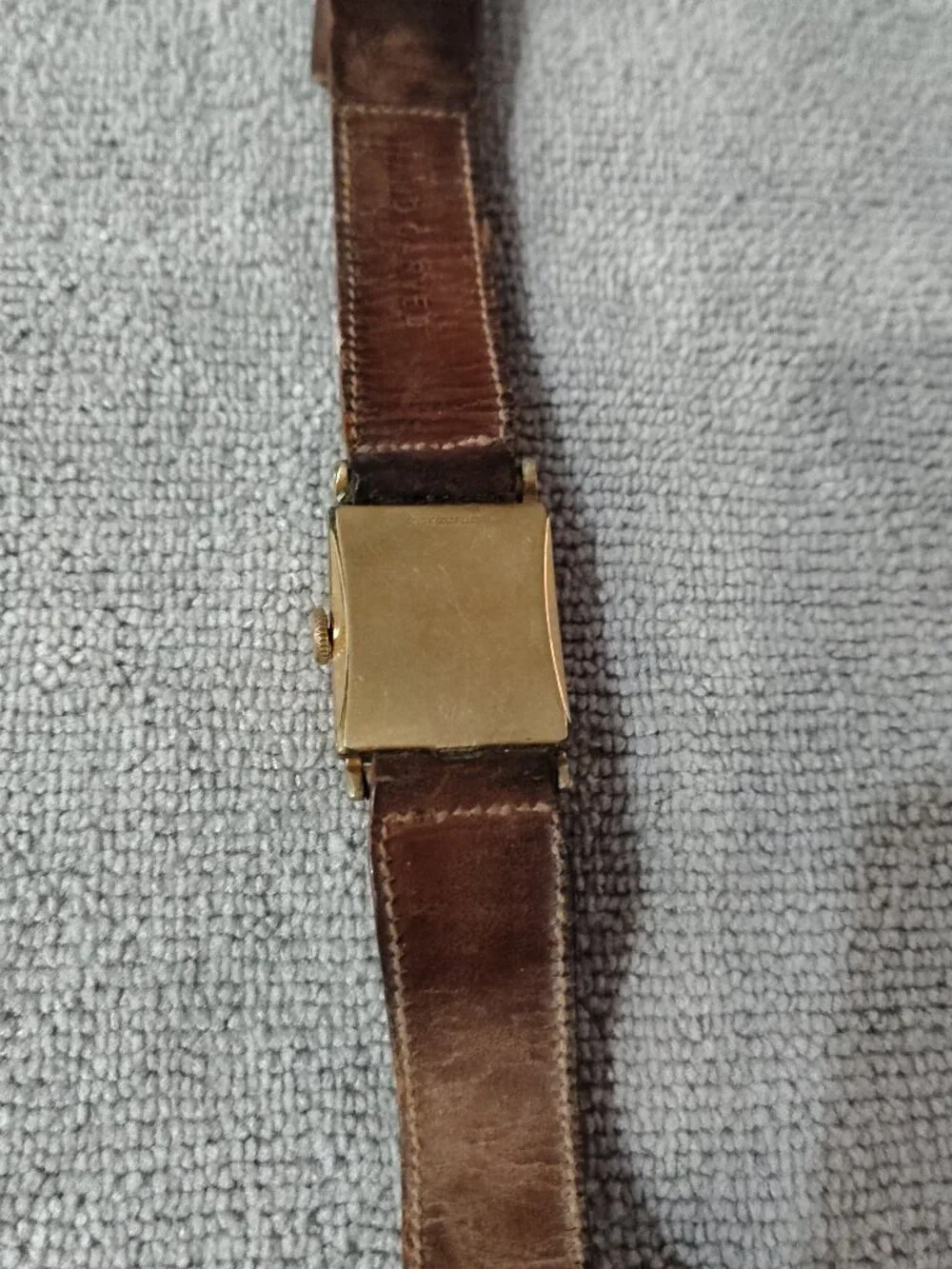 10k Gold Filled ​Vintage Working Girard Perregaux Tank Watch Manual Wind